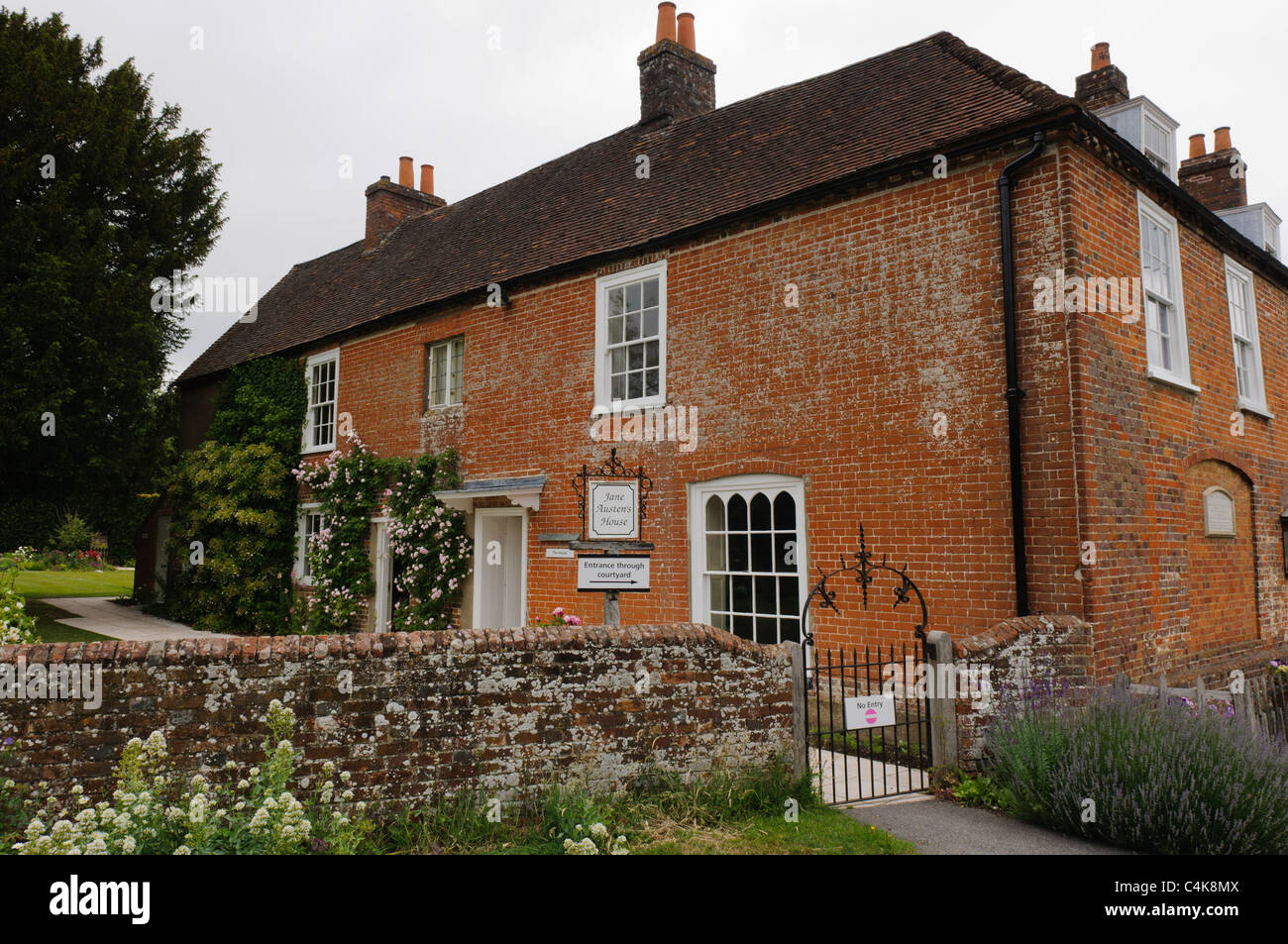 Austens Haus, Chawton, Alton, Hampshire, England Stockfoto