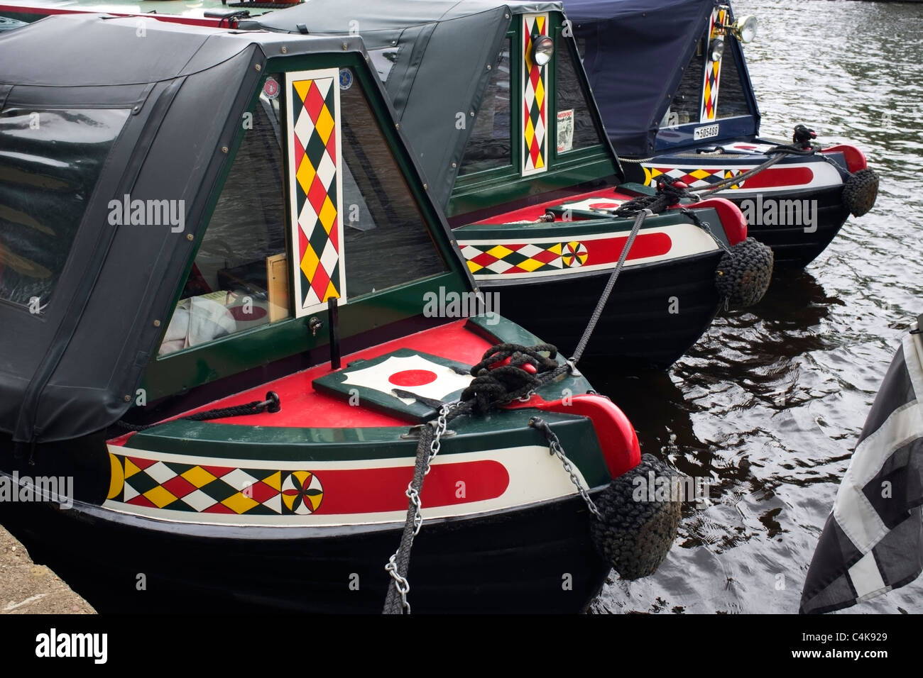 Transiente Symmetrie am Fluss Ouse, York, Yorkshire, England Stockfoto