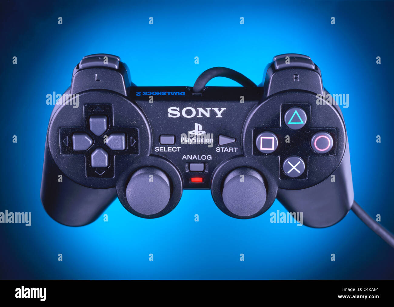 Sony Playstation 2 PS2 game-controller Stockfoto