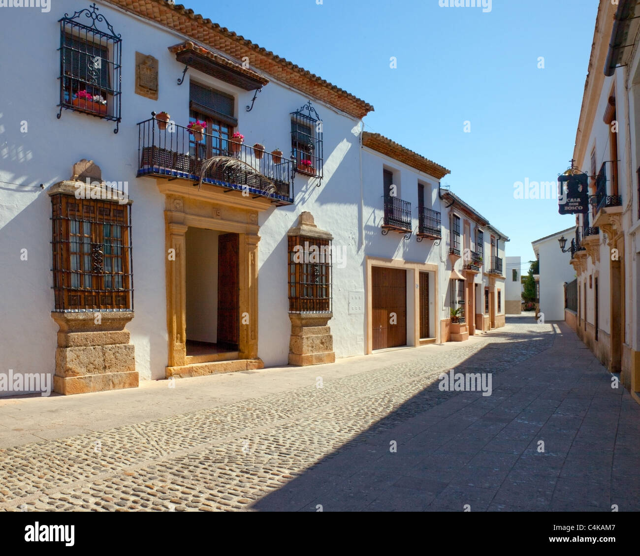 ES - Andalusien: Historische Ronda Stockfoto