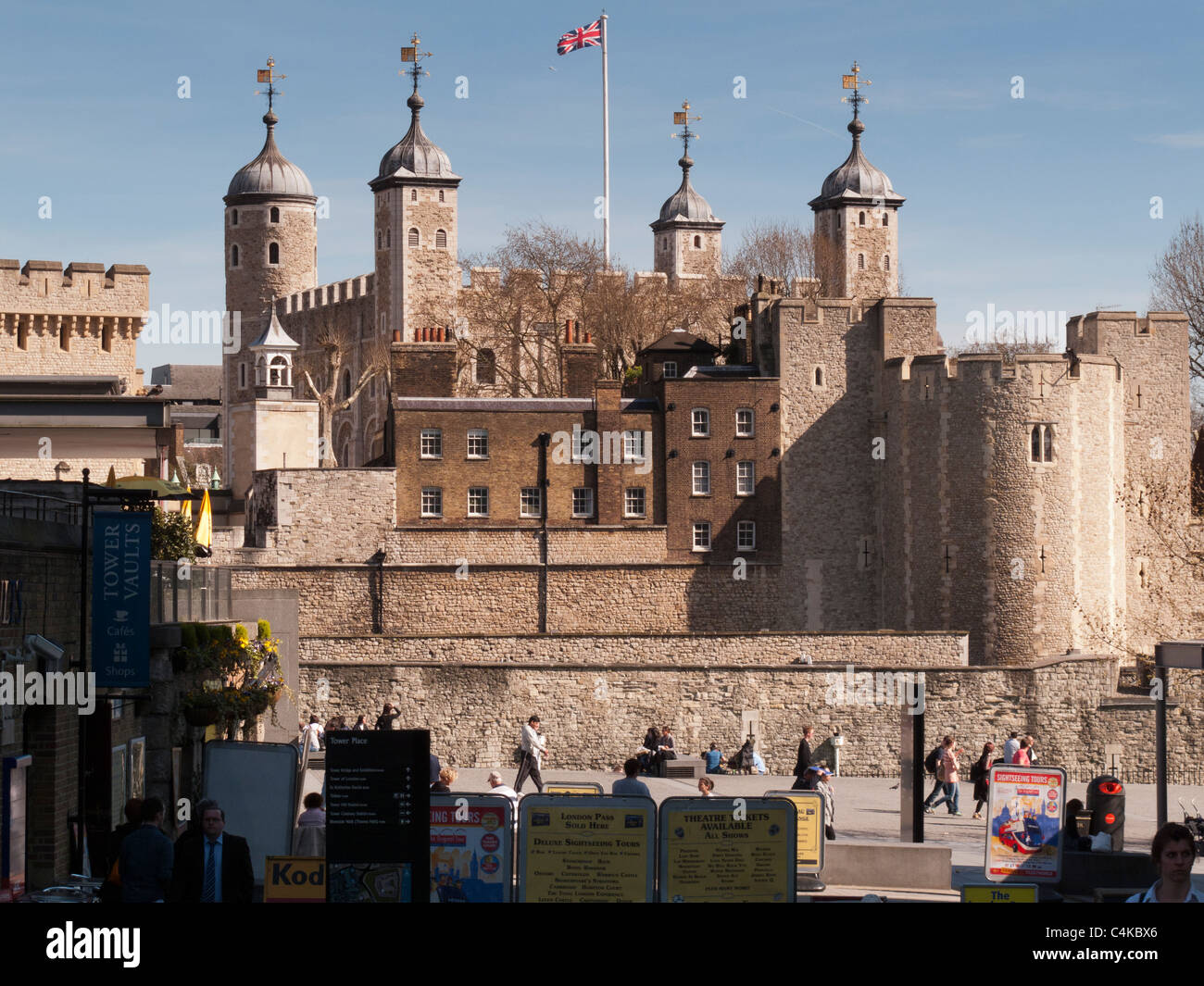Der Tower of London, England, London Stockfoto
