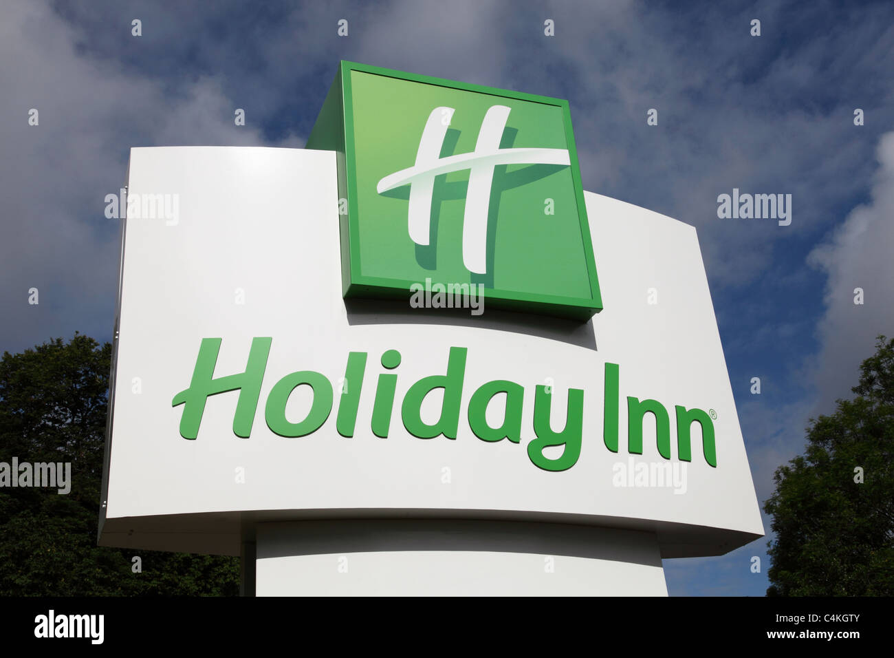 Ein Holiday Inn in einer Stadt, U.K. Stockfoto