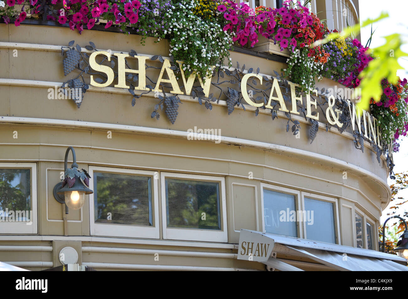 Niagara-on-See, Shaw Cafe and Wine Bar Stockfoto
