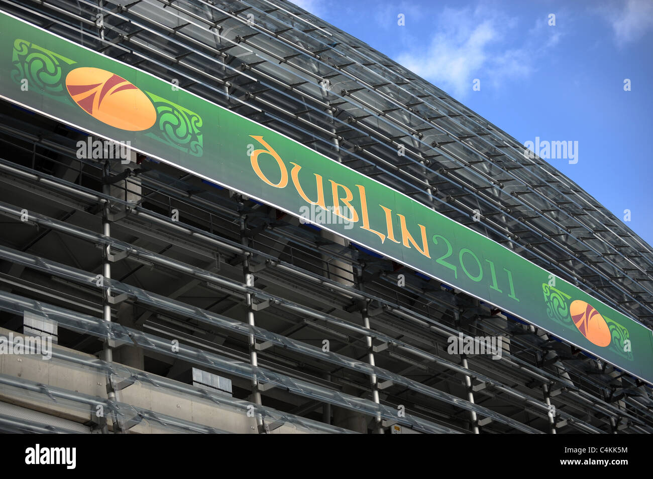 Das Aviva Stadion, Dublin. während der UEFA Europa League Finale 2011 Stockfoto