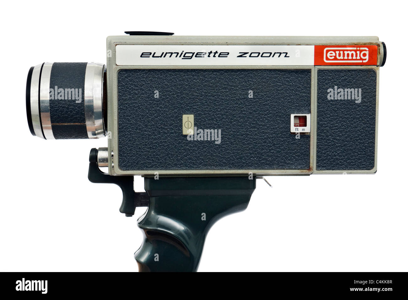 Vintage Eumigette Zoom 8mm Film-Film-Kamera Stockfoto