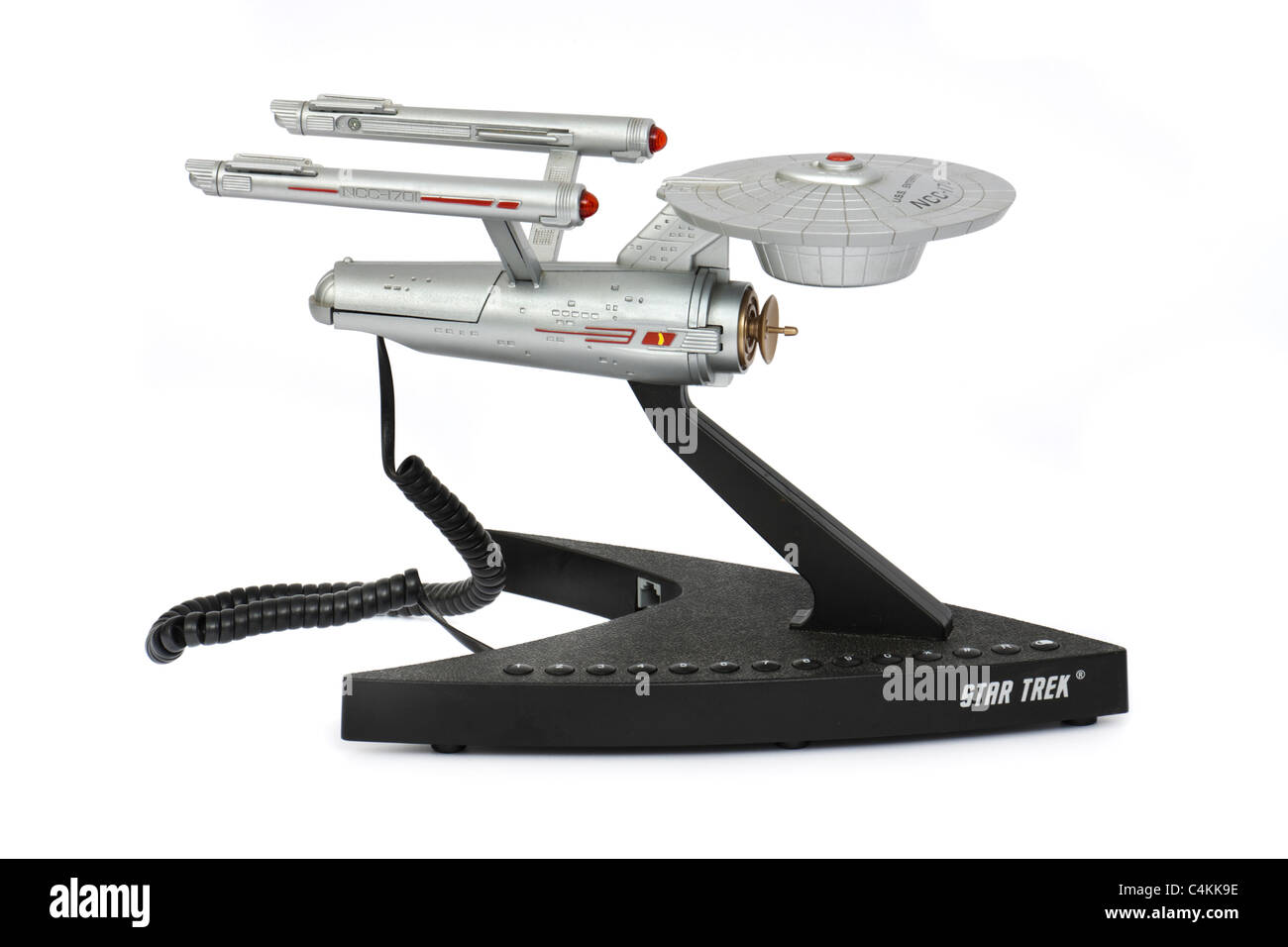 Vintage Star Trek U.S.S. Enterprise NCC-1701 Starship Neuheit Telefon  Stockfotografie - Alamy