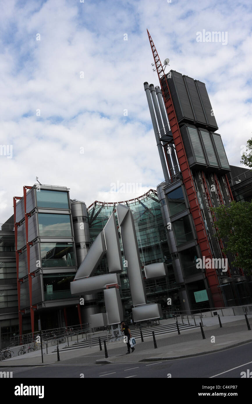 Kanal 4 Fernsehen, hier ist die unabhängige Firma Hauptsitz in Horseferry Road, Westminster. Stockfoto