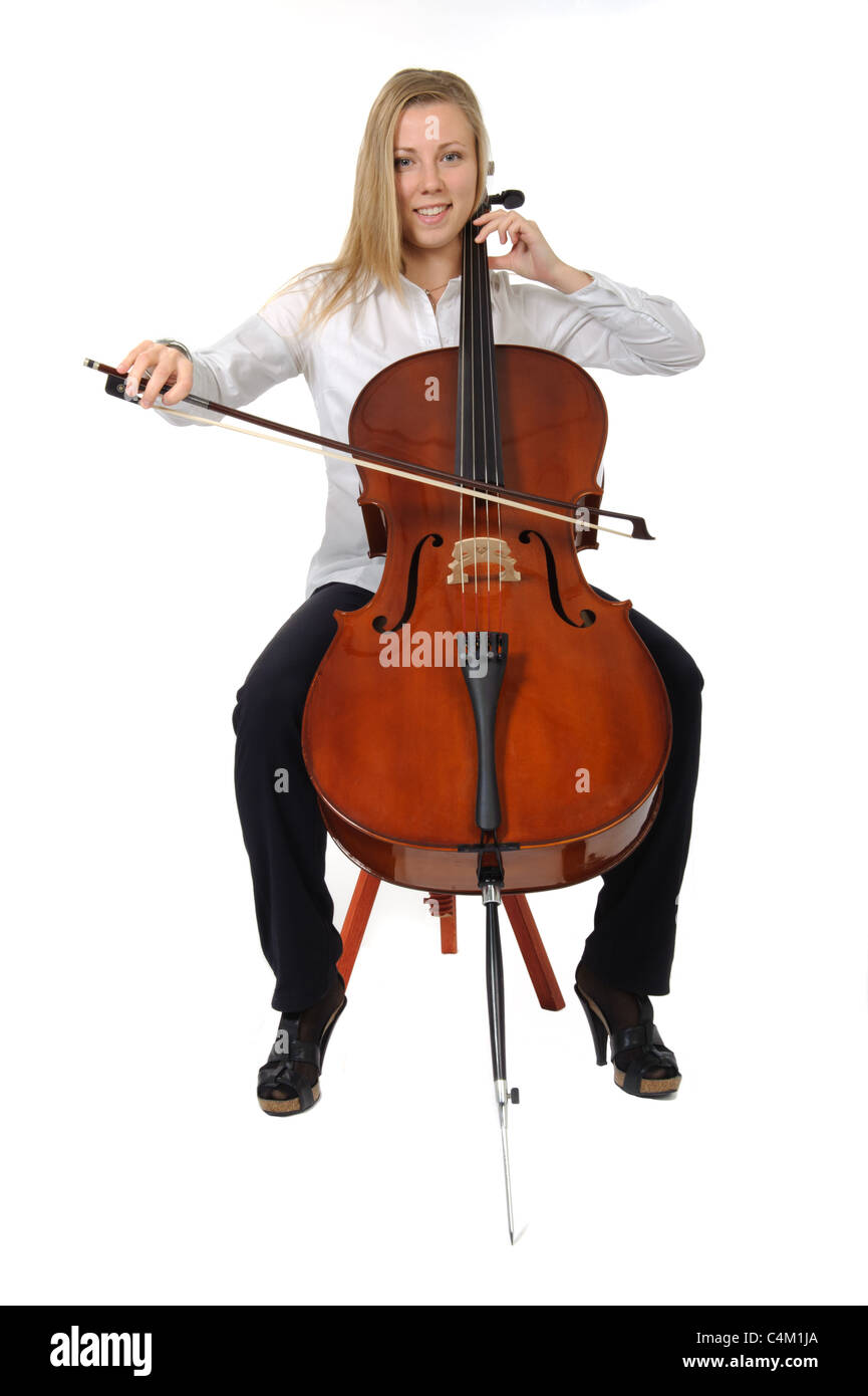 Cello Spielen Stockfotos Und Bilder Kaufen Alamy