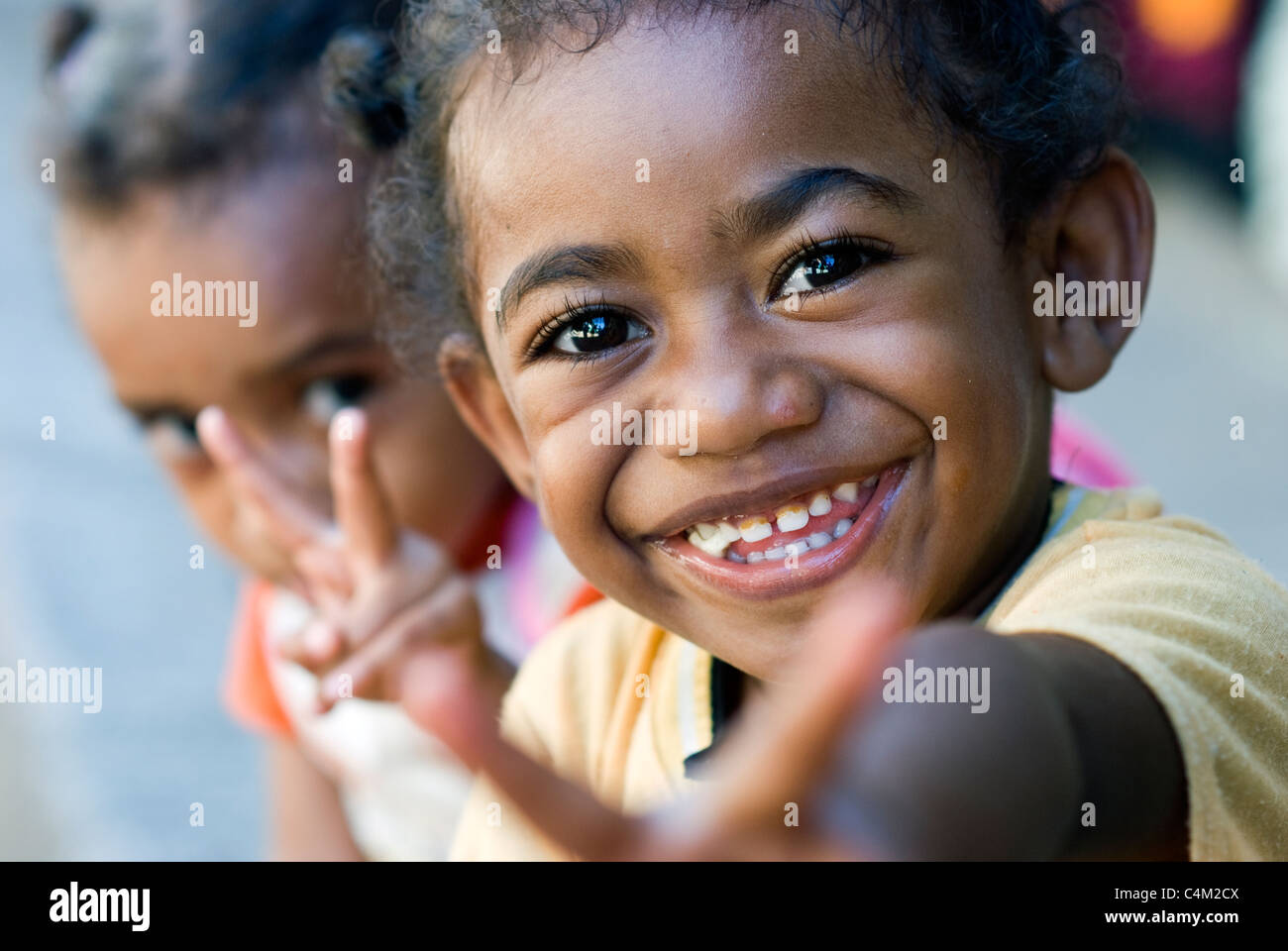 Kleinkind Jungen Nadi fiji Stockfoto