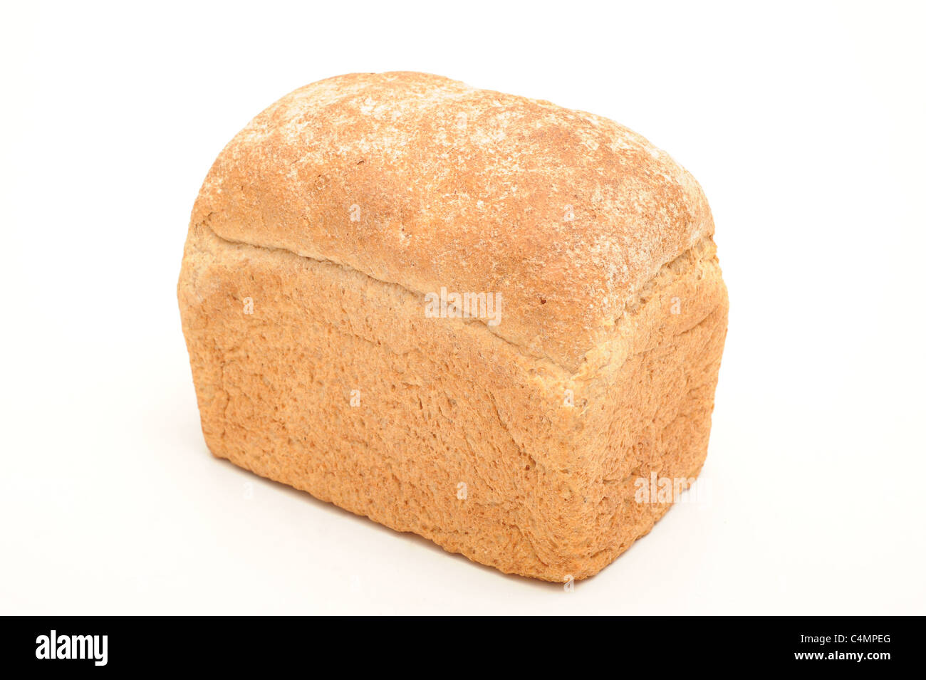 Foto von einem Laib Brot Stockfoto