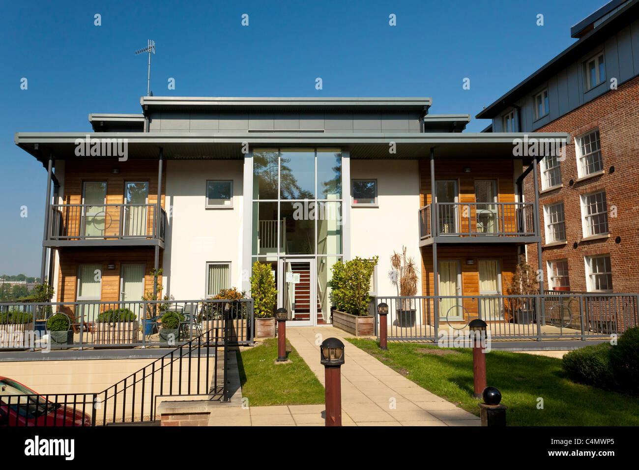 Luxus Wohnung Wohnungen in King Street, Norwich, Großbritannien Stockfoto