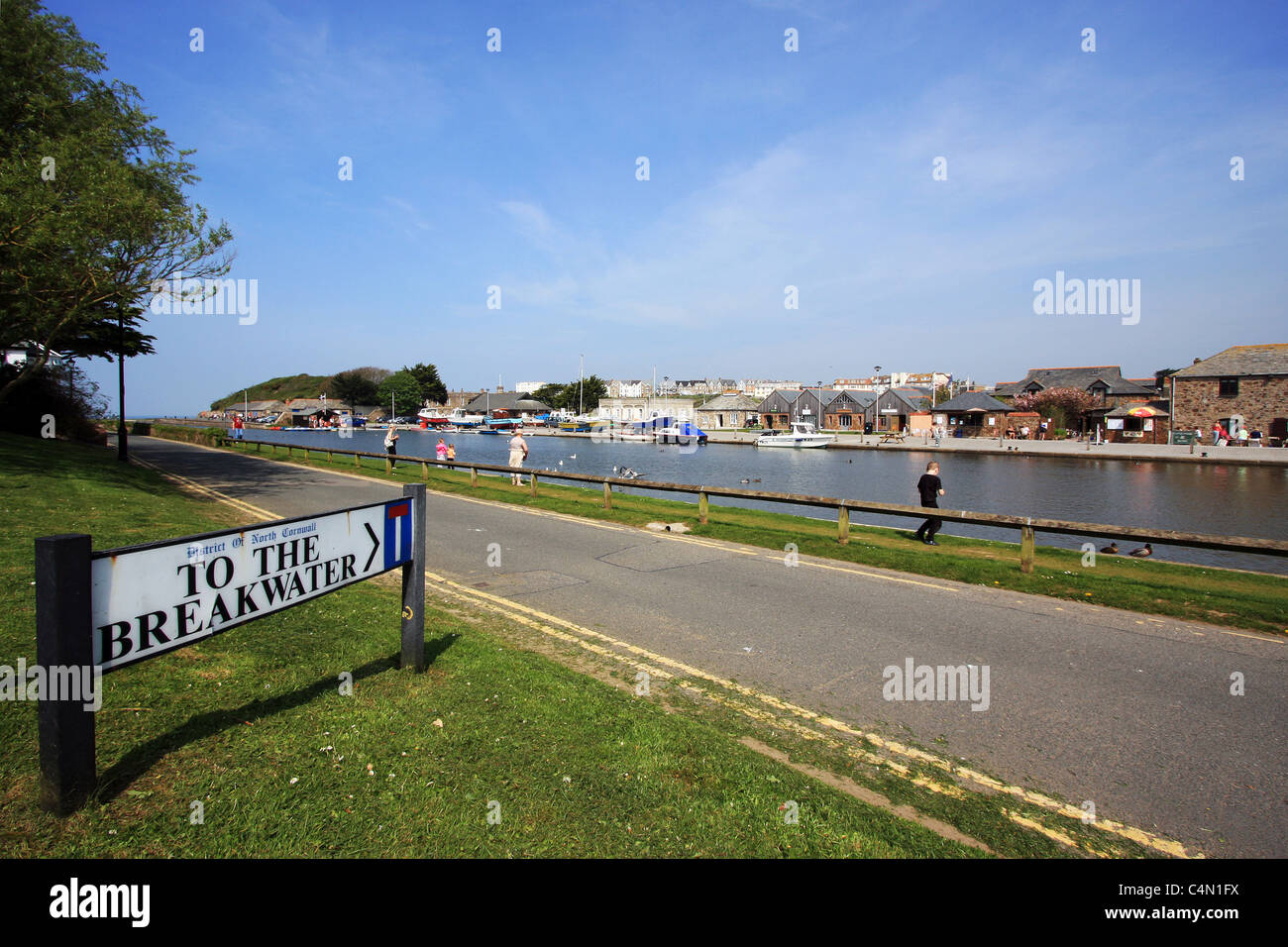 Bude Canal, North Cornwall. Stockfoto