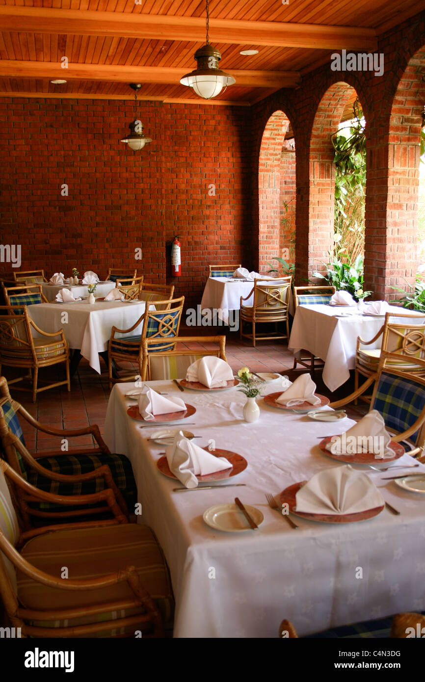 Innenaufnahme Norfolk Hotel Nairobi Kenia Stockfoto