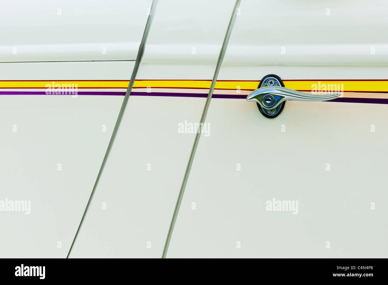 Hotrod Tür Griff abstrakt Stockfoto