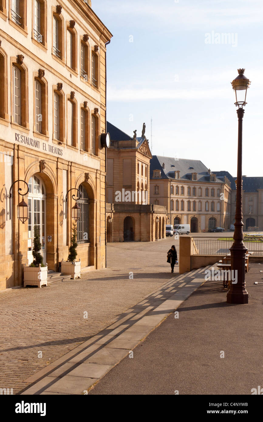 Place De La Comedie, Metz, Moselle, Lothringen, Frankreich Stockfoto