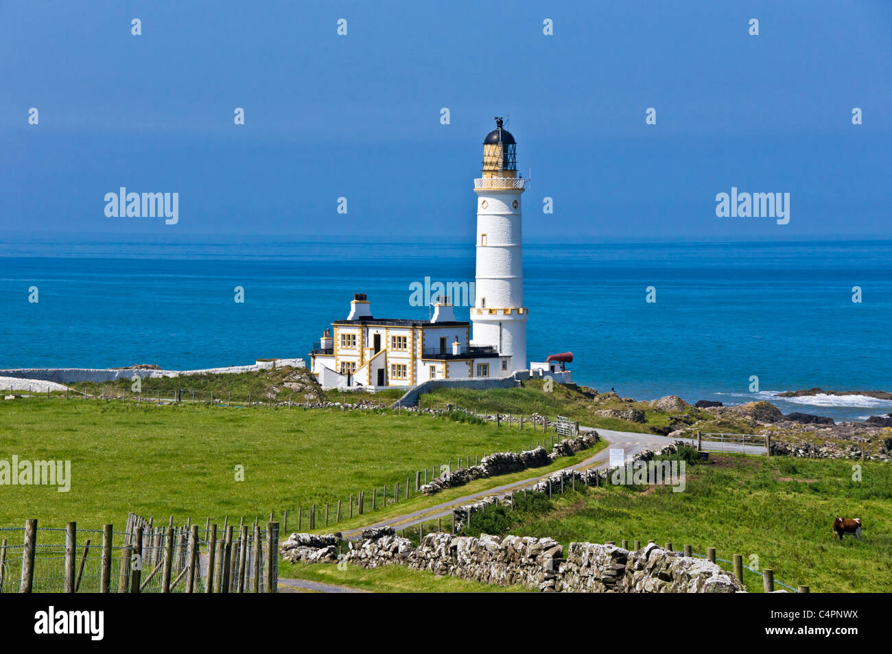 Corsewall Lighthouse Hotel im Corsewall Point in der Nähe von Stranraer in Schottland Stockfoto