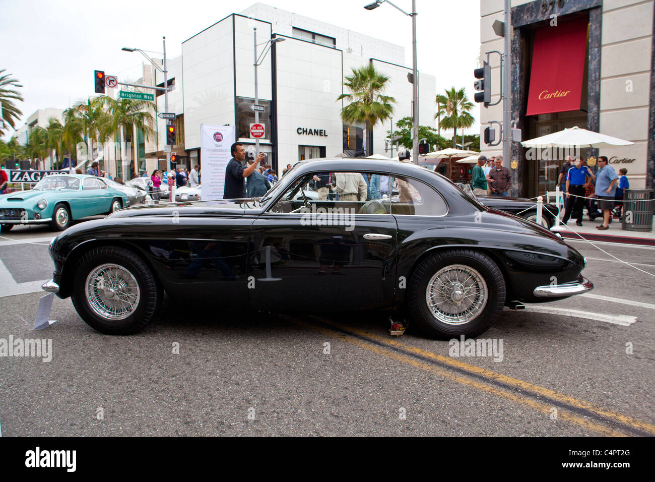 Ein 1949 Alfa Romeo 6c 2500 2011 Rodeo Drive Concours Stockfoto