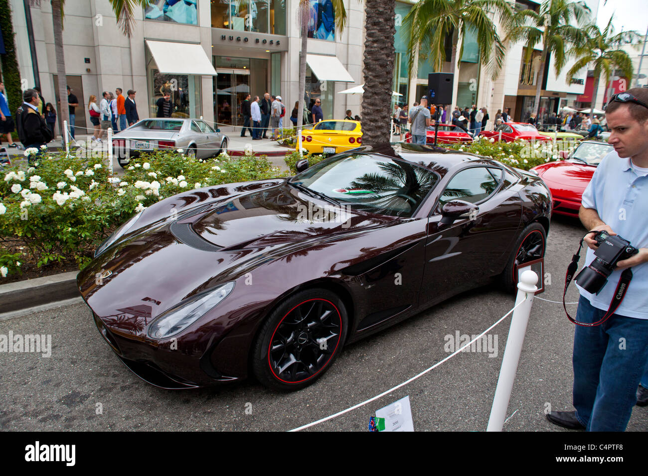 Eine 2011 Rückseite Z 2011 Rodeo Drive Concours Stockfoto
