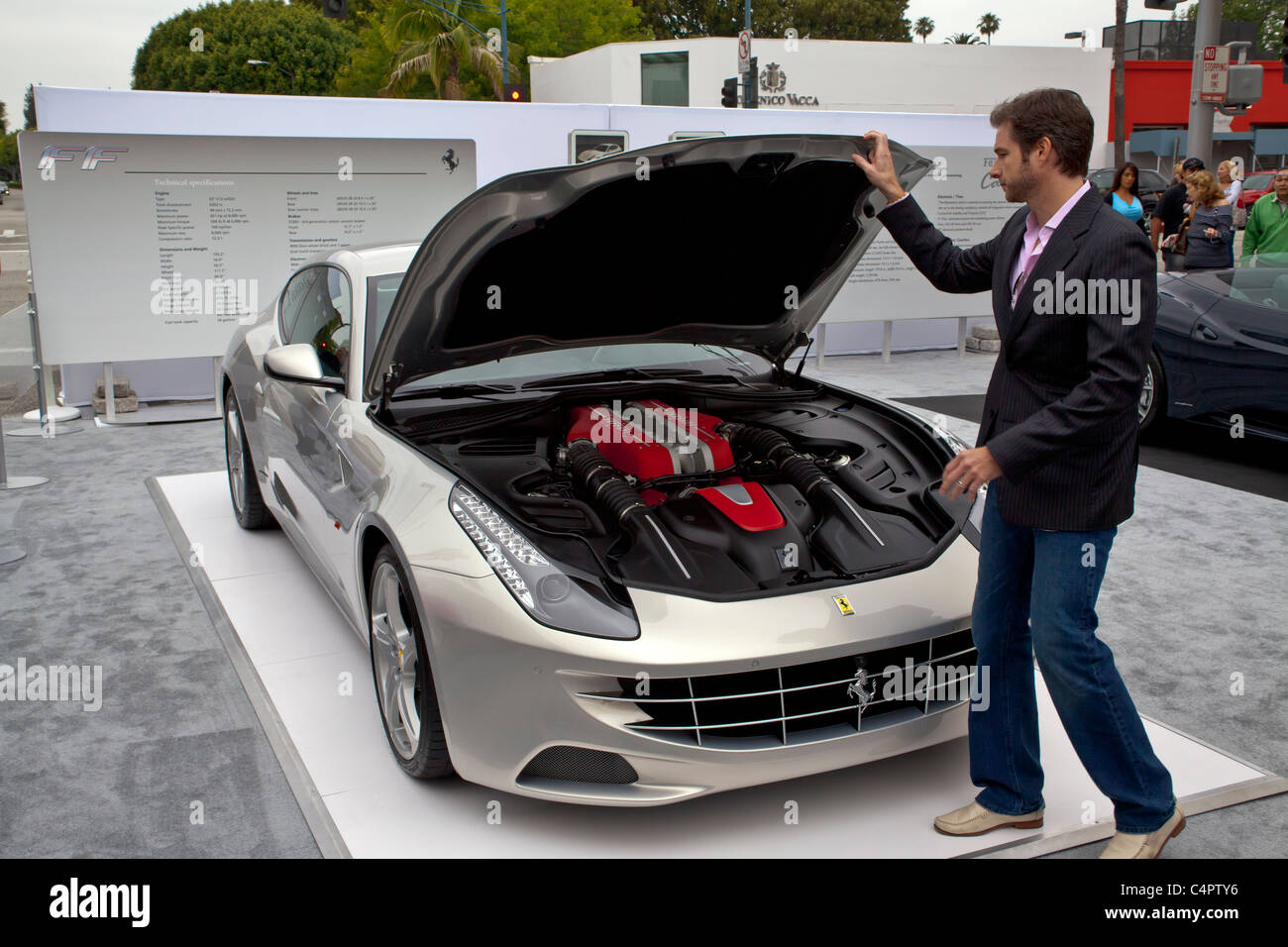 Ferrari FF bei den Concours 2011 Rodeo Drive Stockfoto