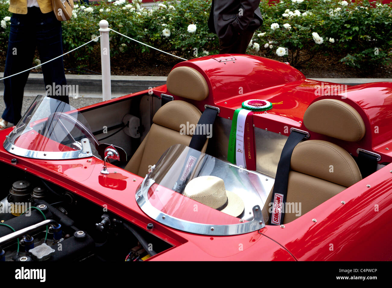 Ein 1964 Alfa Romeo 2600 am Rodeo Drive Concours 2011 Stockfoto