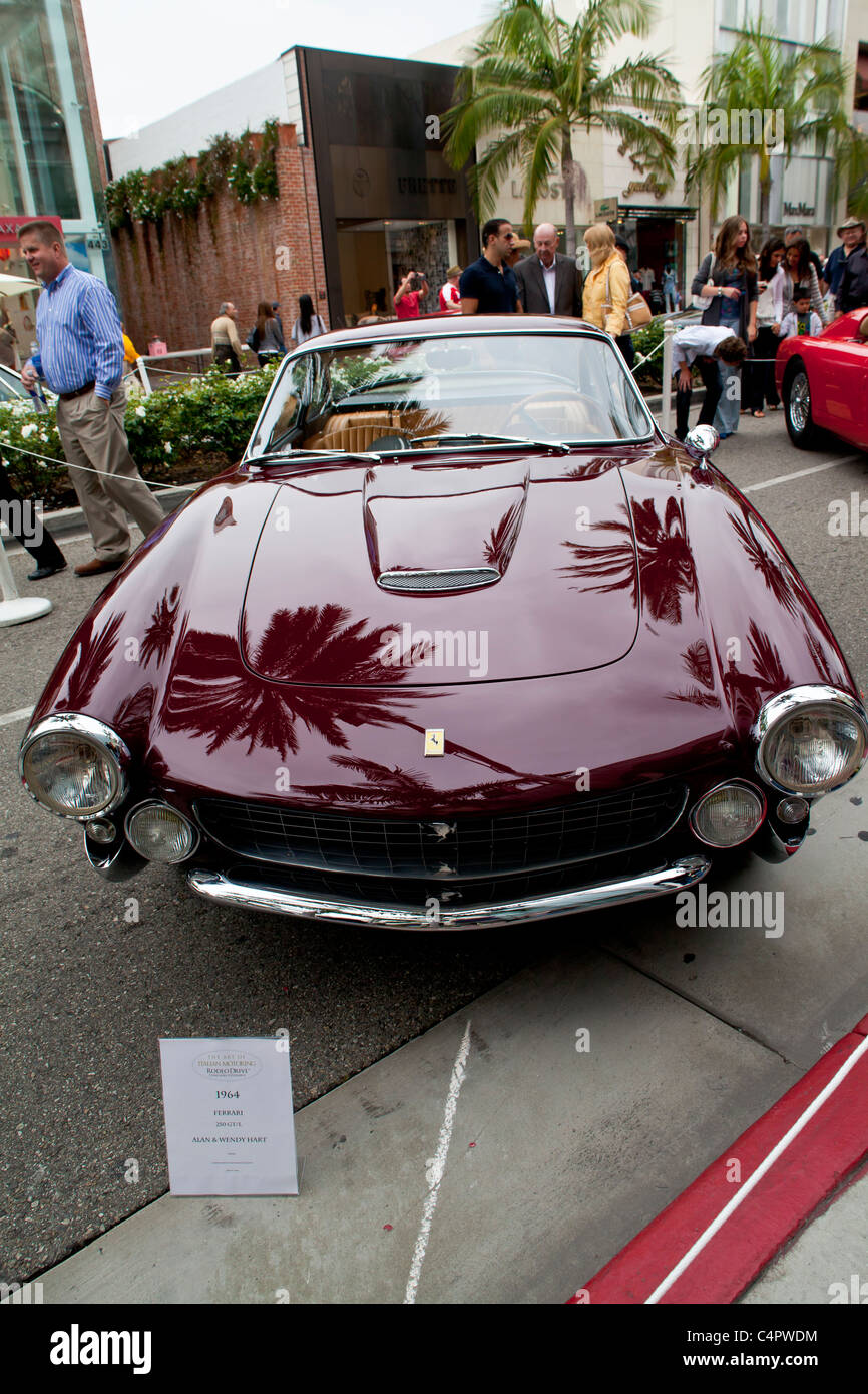 Ein 1964 Ferrari 250 GT/L bei den Concours 2011 Rodeo Drive Stockfoto