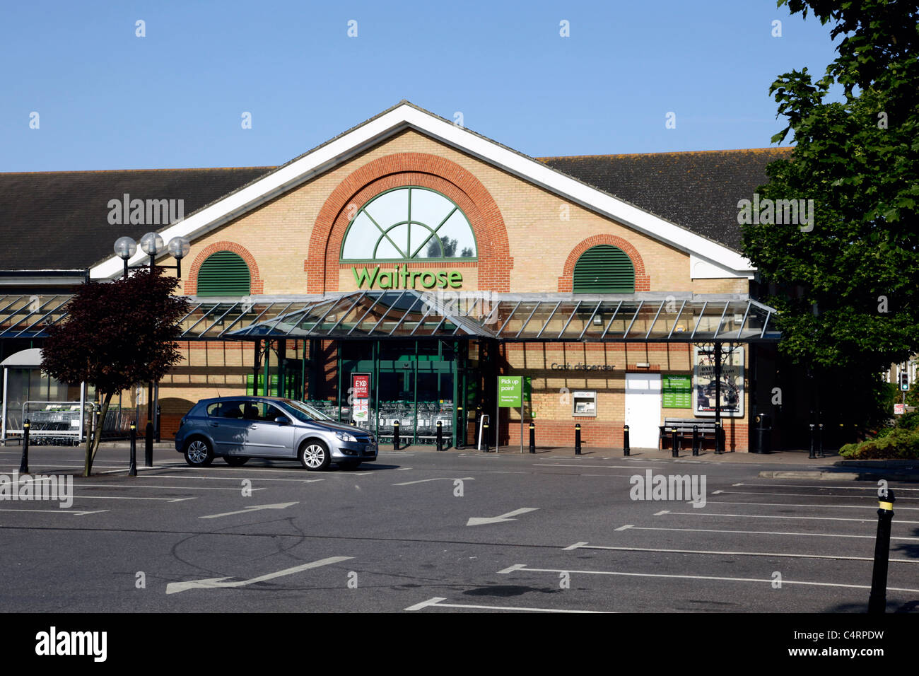 Waitrose Supermarkt Hythe Kent Stockfoto