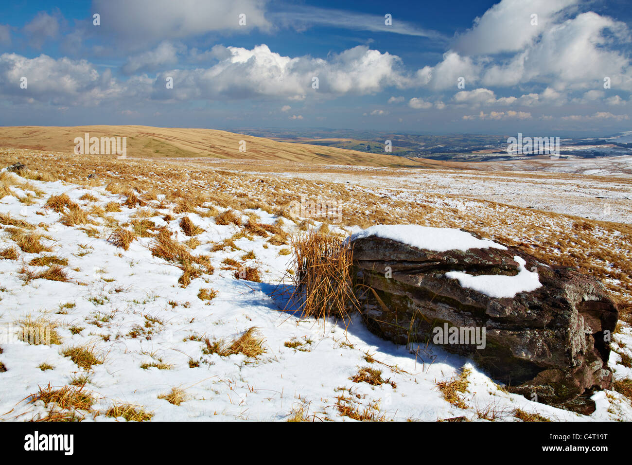 Der Black Mountain, Brecon Beacons National Park, Wales Stockfoto