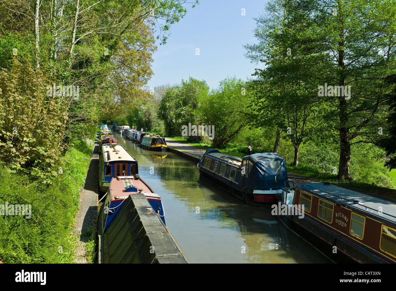 Somerset Kohle-Kanal, Bath, Großbritannien Stockfoto