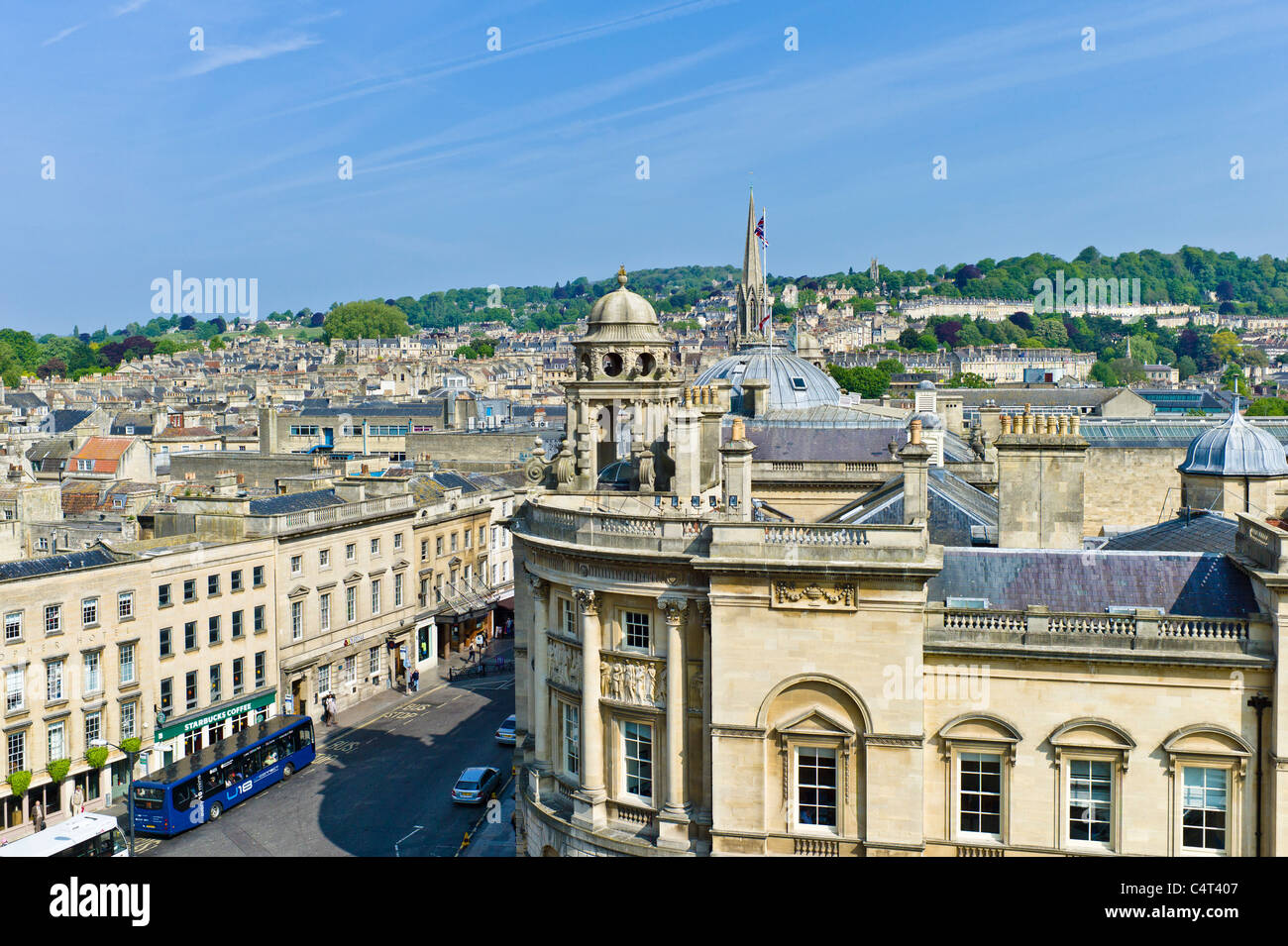 Stadt Bath, Somerset, Großbritannien Stockfoto
