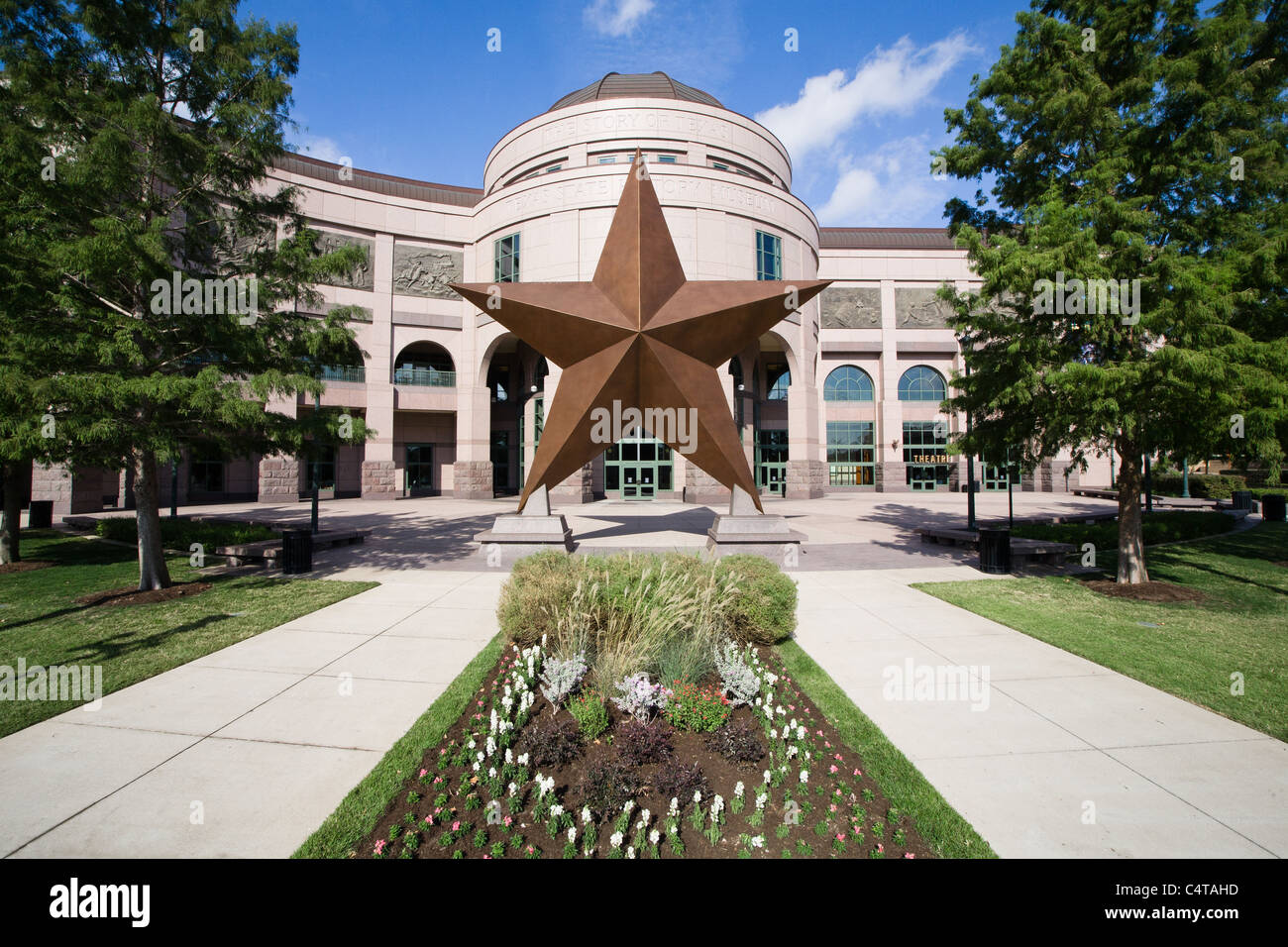 Geschichte der Bob Bullock Texas Museum - Austin, Texas Stockfoto