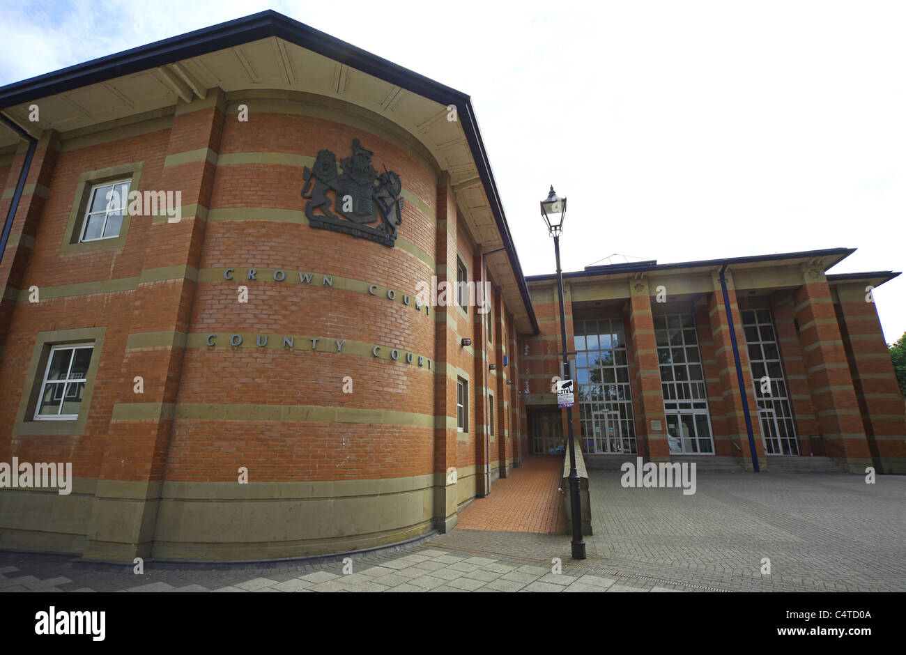 Stafford Crown Court Gebäude, Stafford, Staffordshire, West Midlands, England, UK Stockfoto