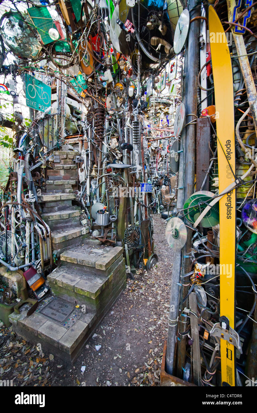 Kathedrale von Junk - Austin, Texas Stockfoto