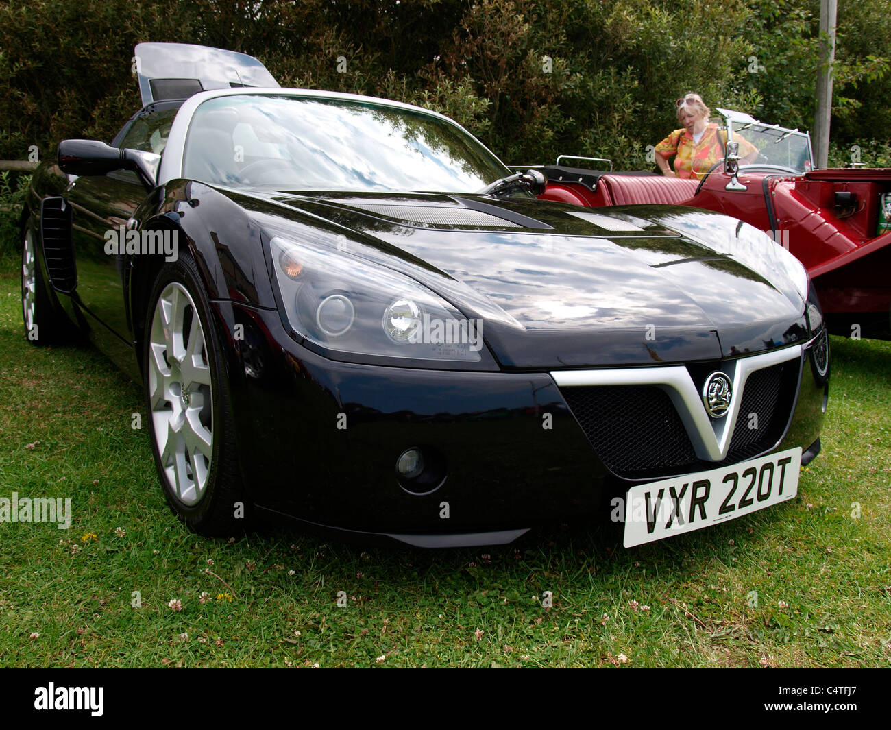 Vauxhall VXR220, Bude-Auto-Show, Cornwall, UK Stockfoto