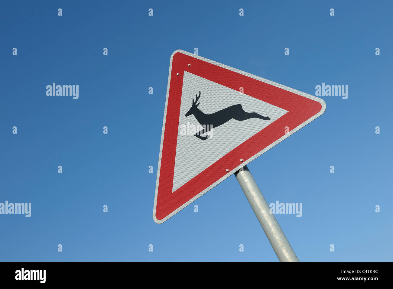 Traffic Sign, Deutschland Stockfoto