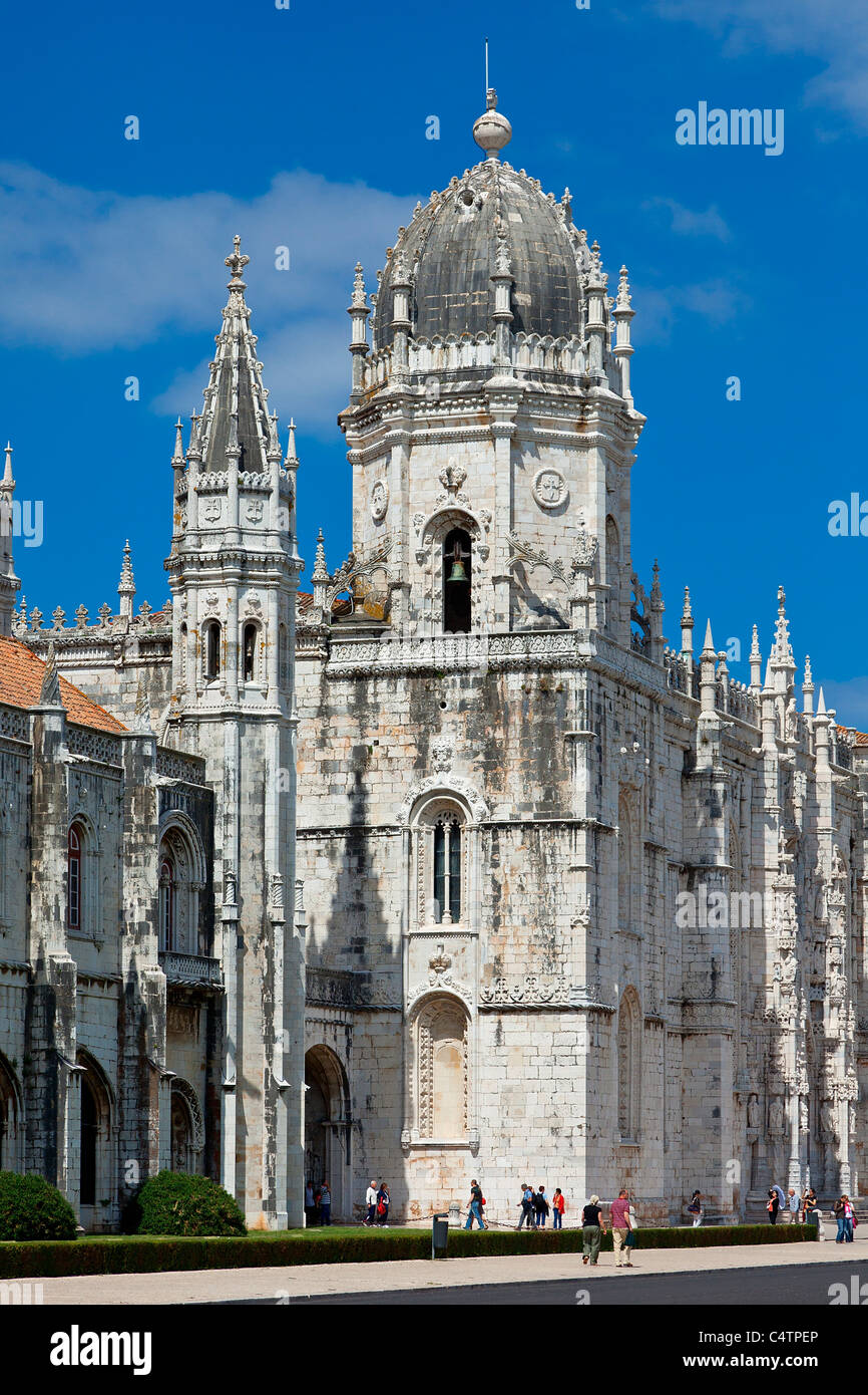 Europa, Portugal, Mosteiro Dos Jeronimos in Lissabon Stockfoto