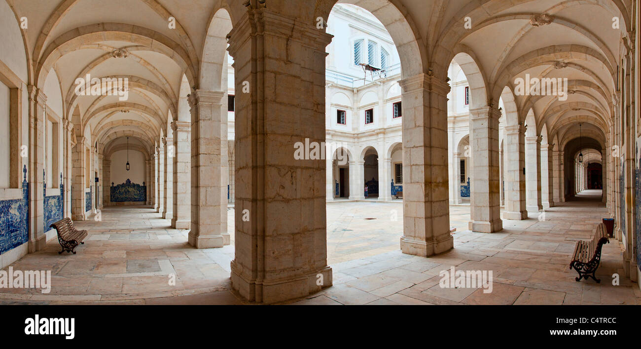 Europa, Portugal, Lissabon, São Vicente de Fora Kloster, das Kloster Stockfoto