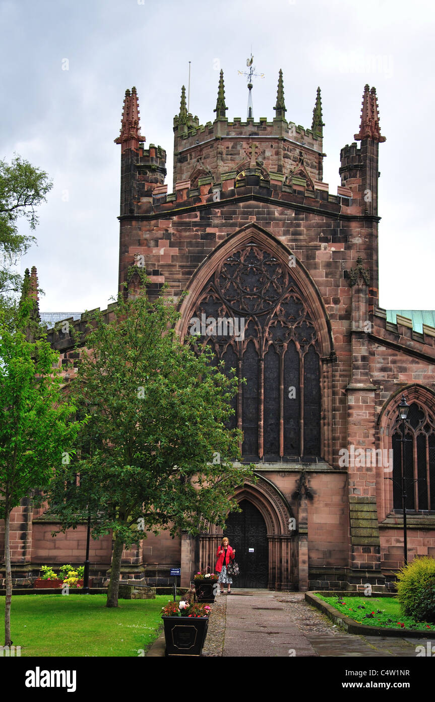St. Marien Kirche, Nantwich, Cheshire, England, Vereinigtes Königreich Stockfoto