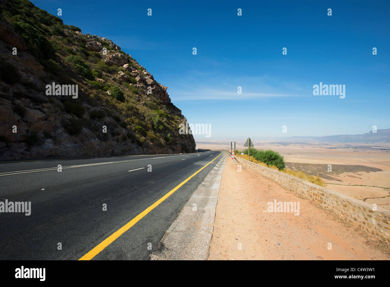 Road, Südafrika Stockfoto