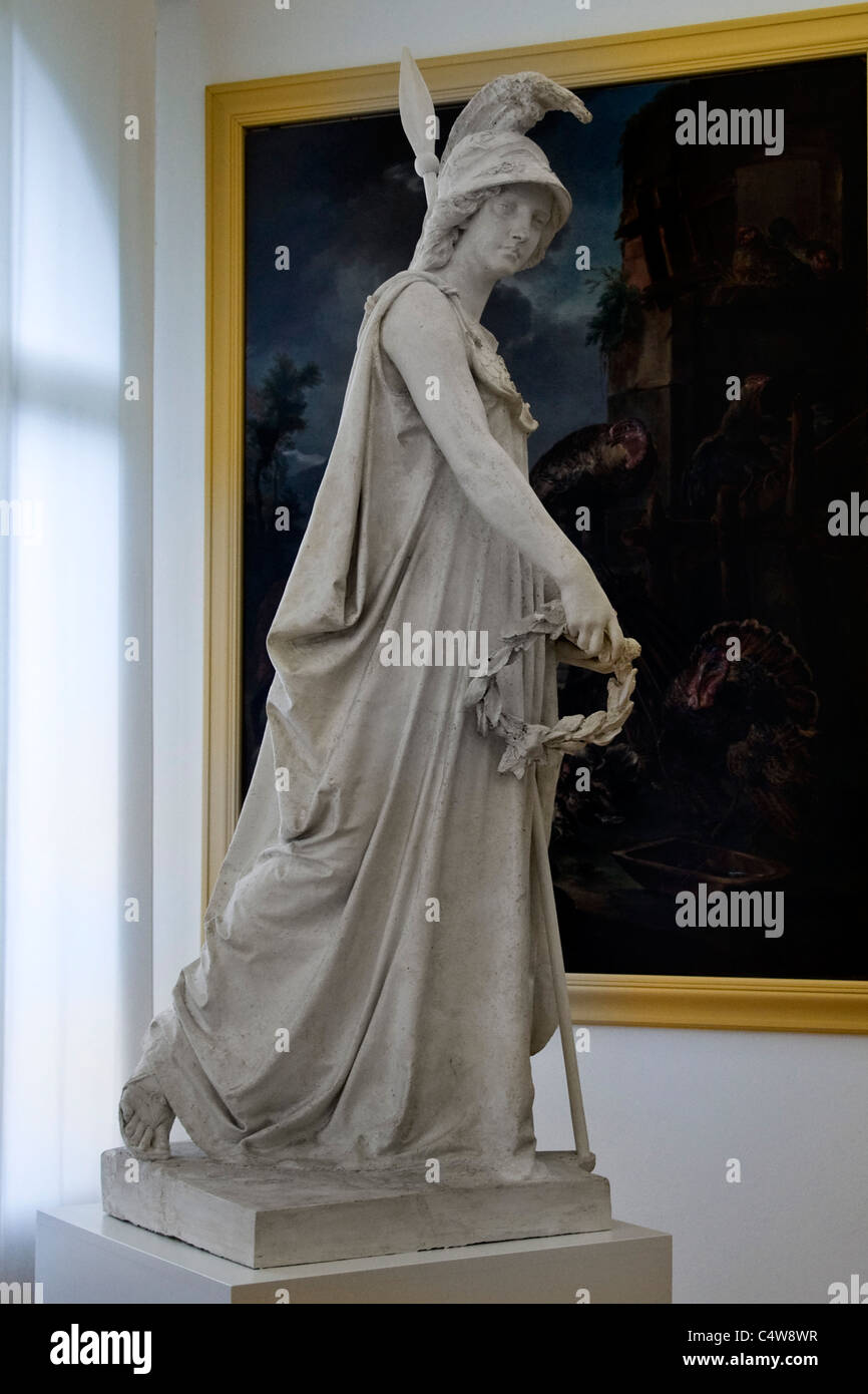 Minerva, Gips-Skulptur, Museum Vincenzo Vela, Ligornetto, Schweiz  Stockfotografie - Alamy