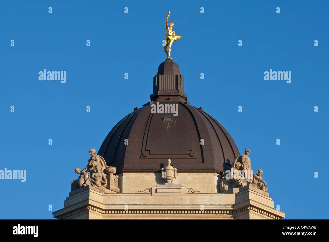 Die Manitoba Legislative Building Stockfoto