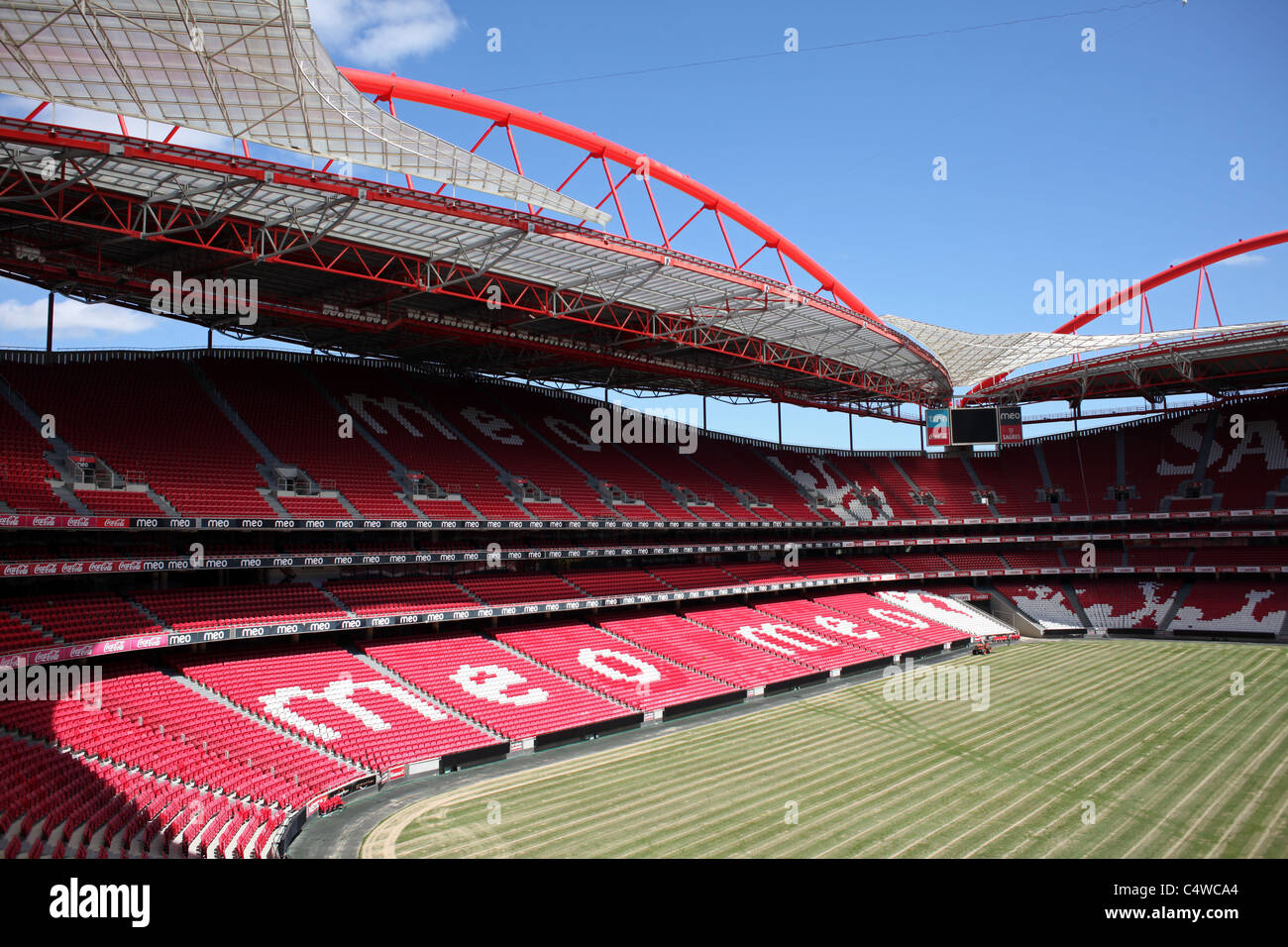 Benfica Stadion Lissabon Portugal Stockfotografie Alamy