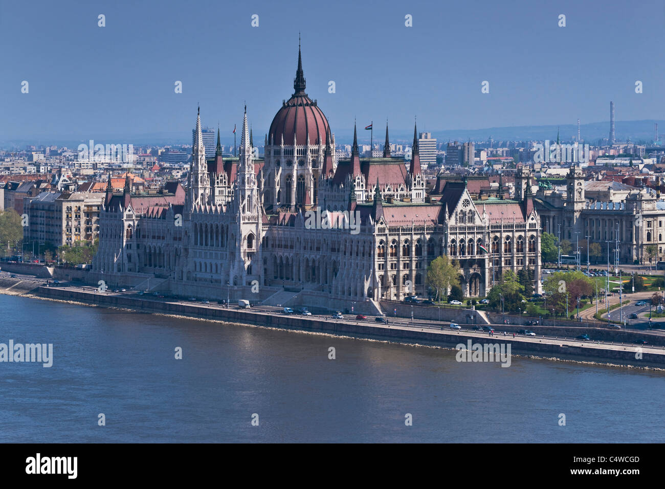 Parlament-Budapest, Ungarn | Parlament-Budapest, Ungarn Stockfoto