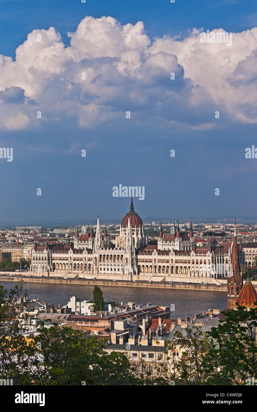 Parlament-Budapest, Ungarn | Parlament-Budapest, Ungarn Stockfoto