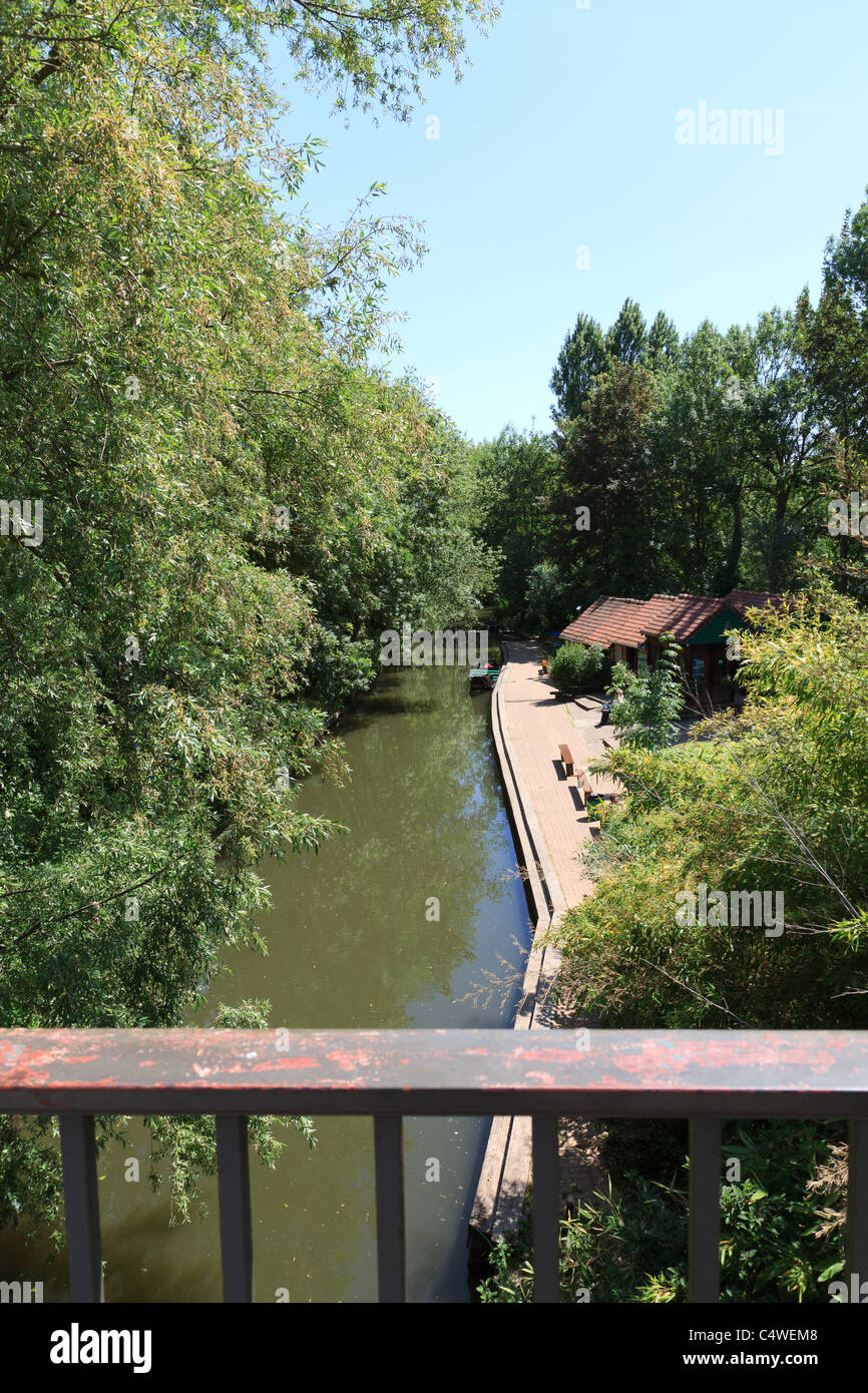 Hortillonnage in Amiens Stockfoto