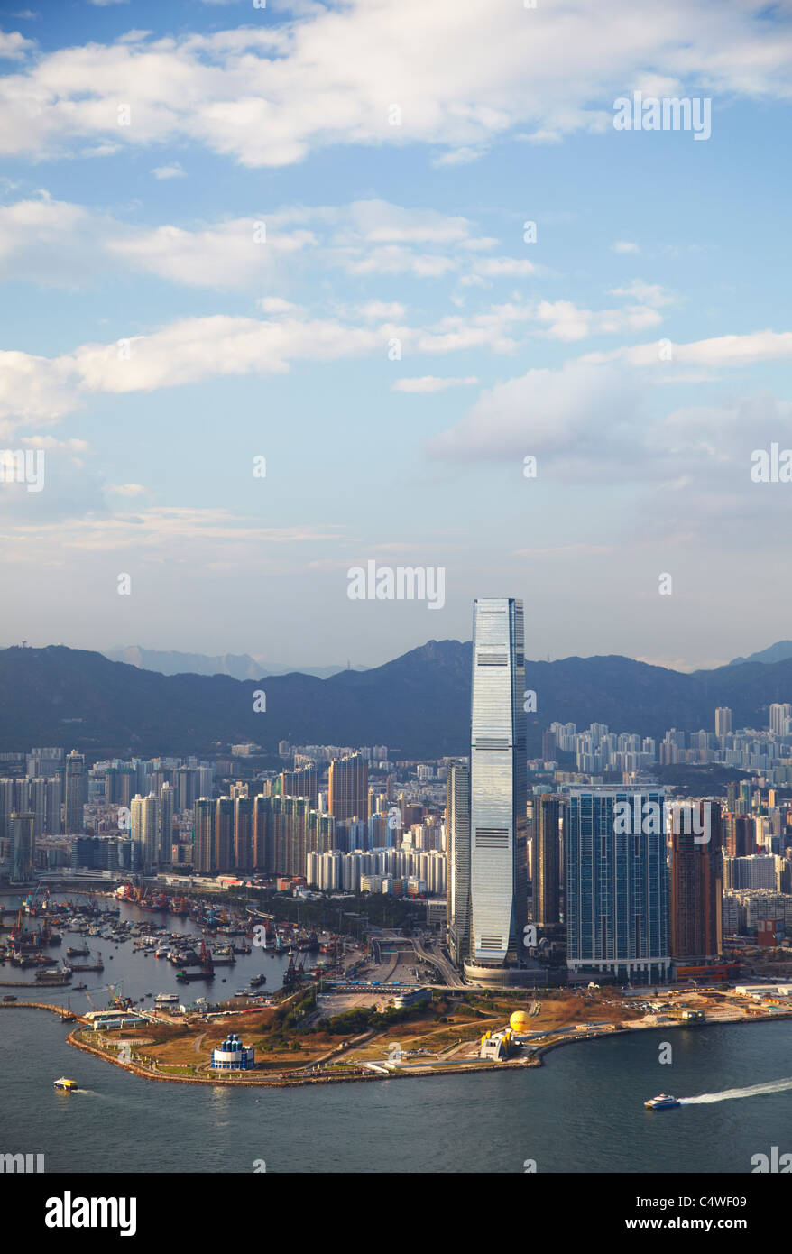 International Commerce Centre (ICC), West Kowloon, Hong Kong, China Stockfoto