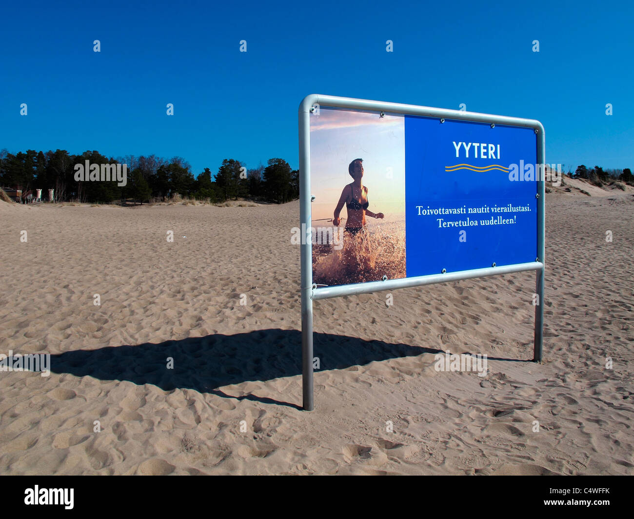 Skandinavien Finnland Pori, Yyteri Strand Sanddüne Stockfoto