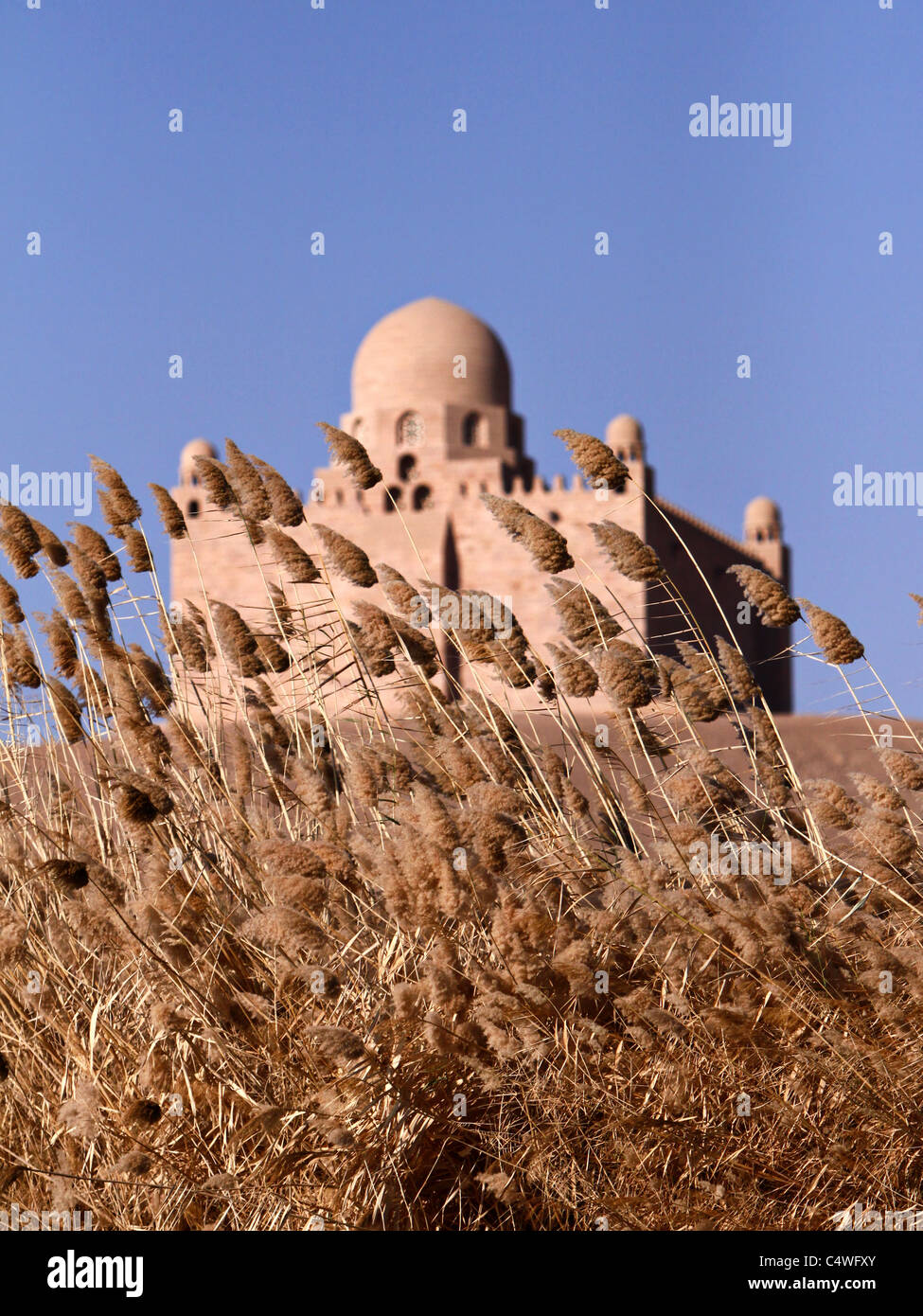 Aga-Khan-Grab bei Assuan südlich von Ägypten Stockfoto
