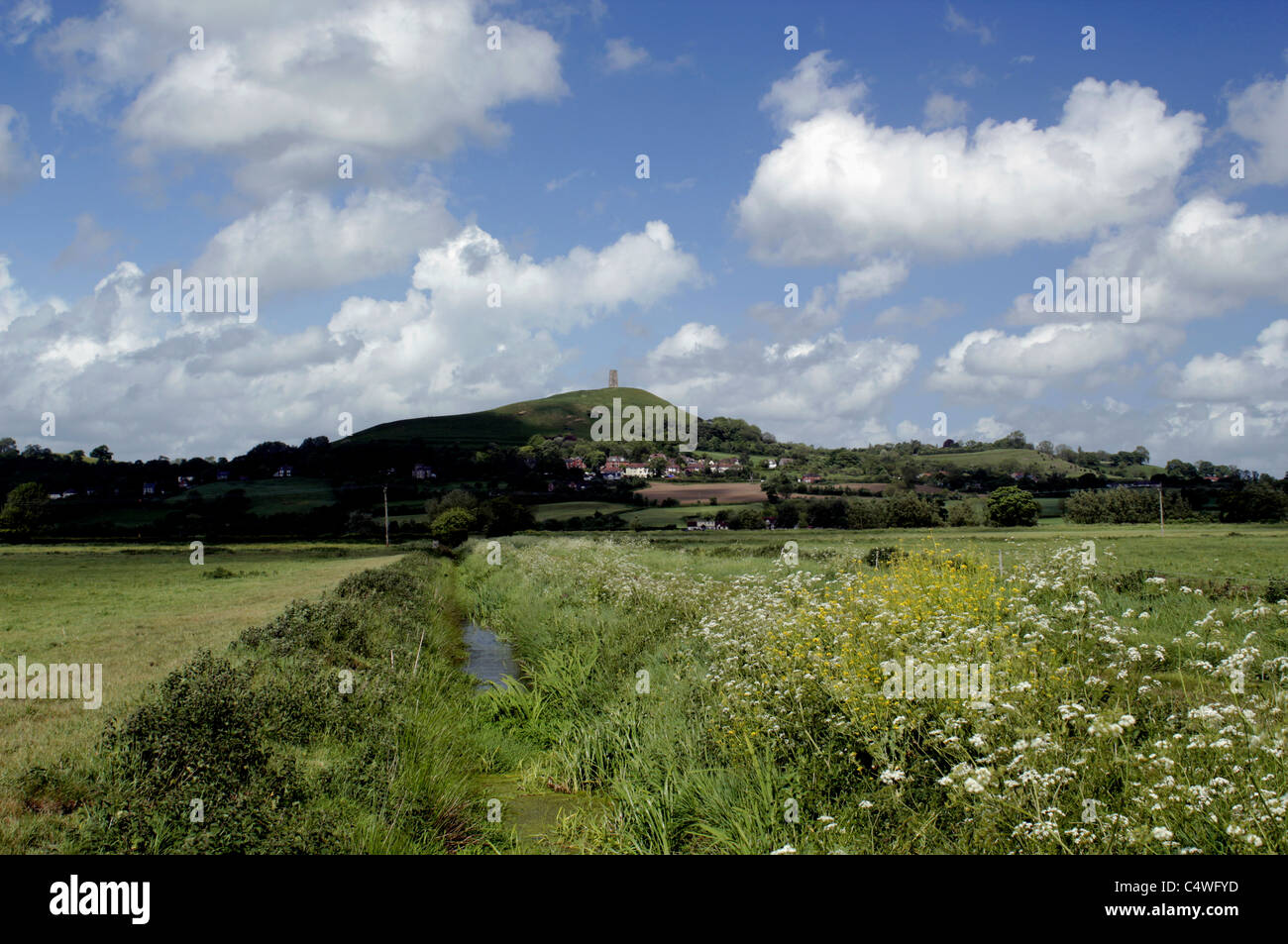 Glastonbury Tot, Somerset, Großbritannien Stockfoto