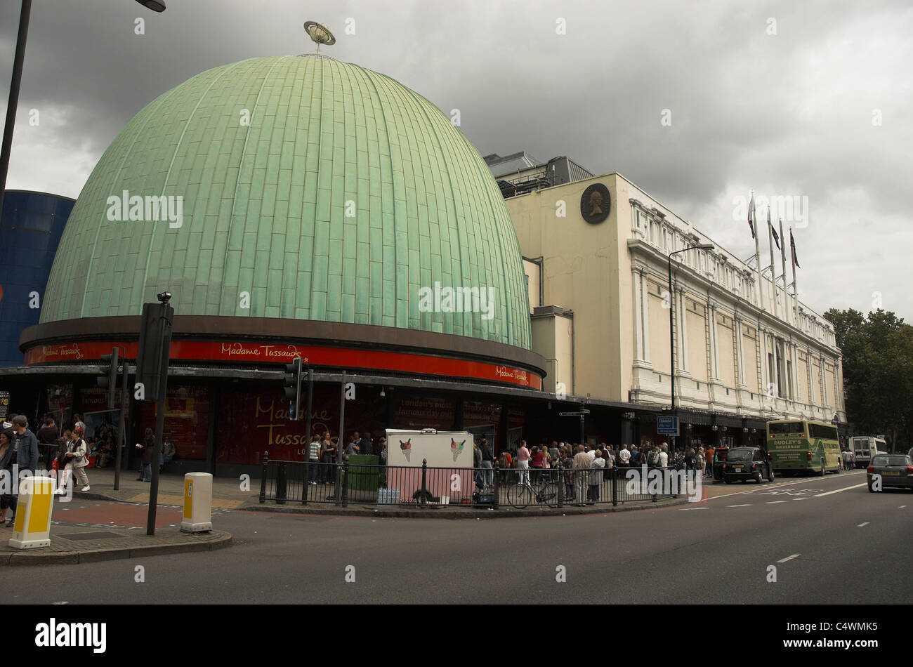 Madame Tussauds Wachsfigurenkabinett in London Stockfoto