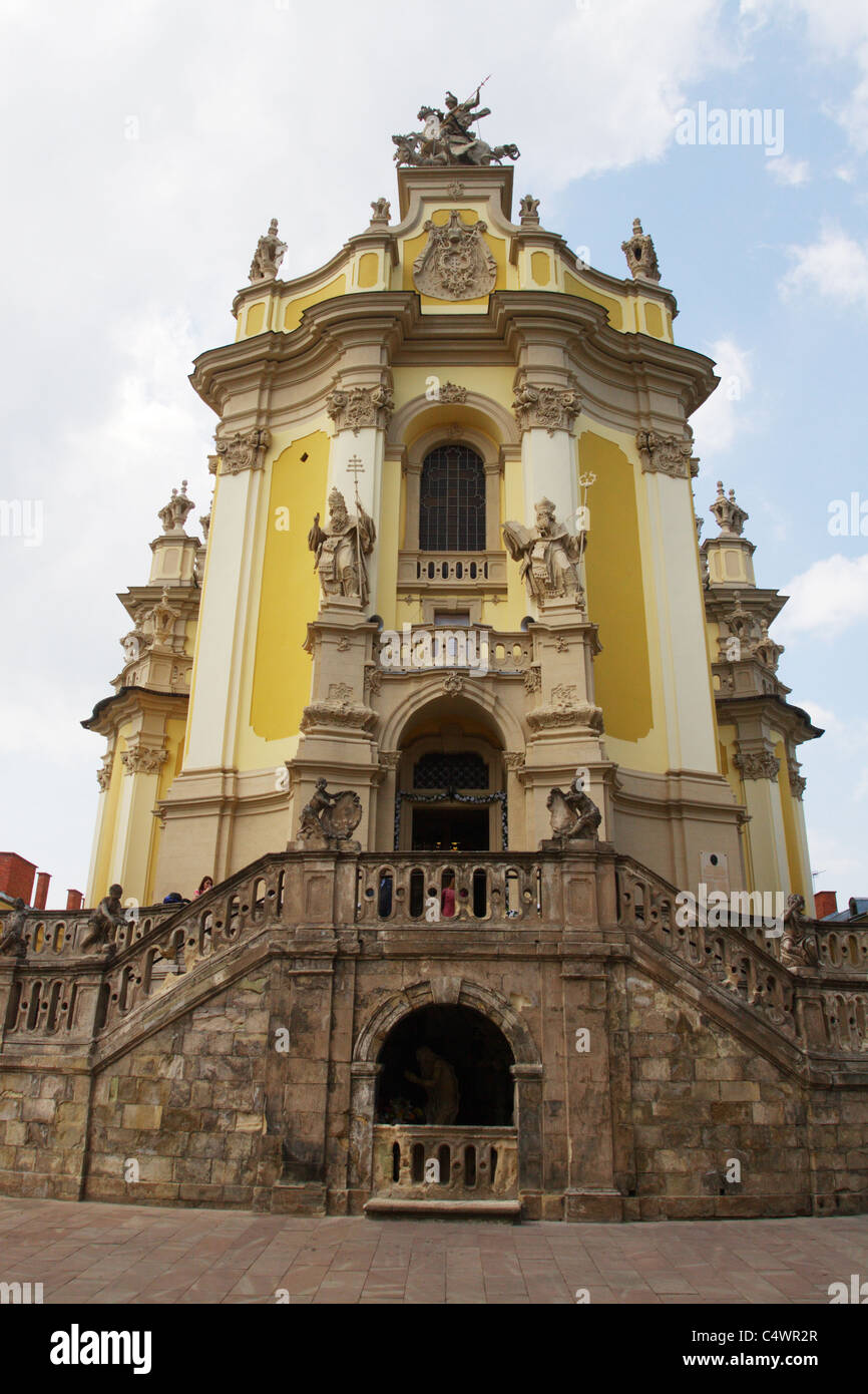 Saint George katholische Kathedrale Yura Western Lemberg Stockfoto